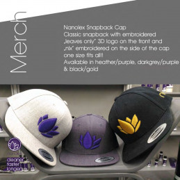 Snapback Cap, Light Grey , Dark Grey or Black