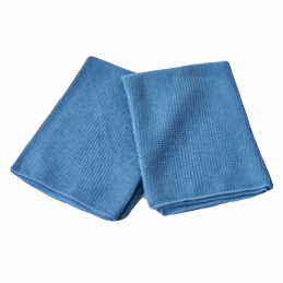 Microfiber Waffle blue 2X SET