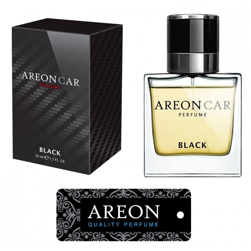 Areon Car Perfume Black - Désodorisant pour voiture